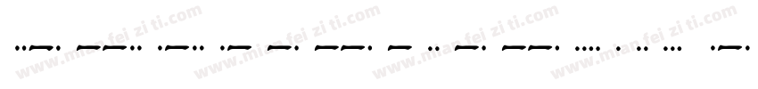 FZLangTingHeis R GB字体转换